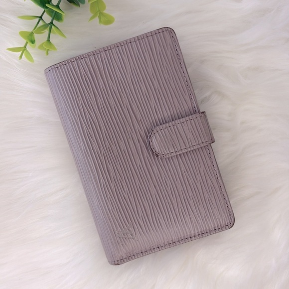Louis Vuitton Handbags - Louis Vuitton Grey/Taupe Textured Epi Leather Wallet